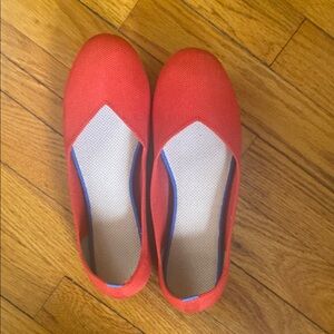 Red Women's Slip-On Flats